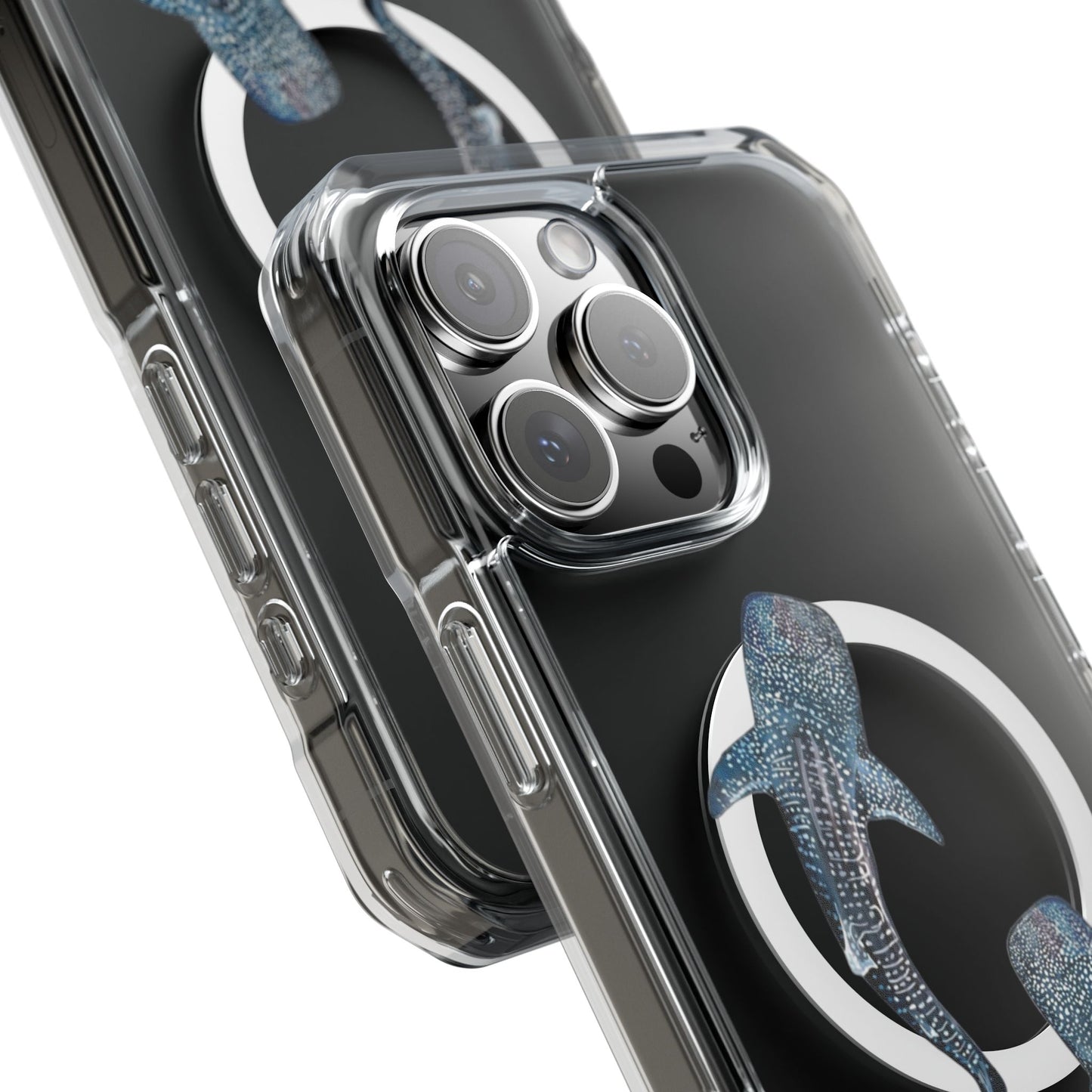 Whale Shark Magnetic Clear Impact Cases