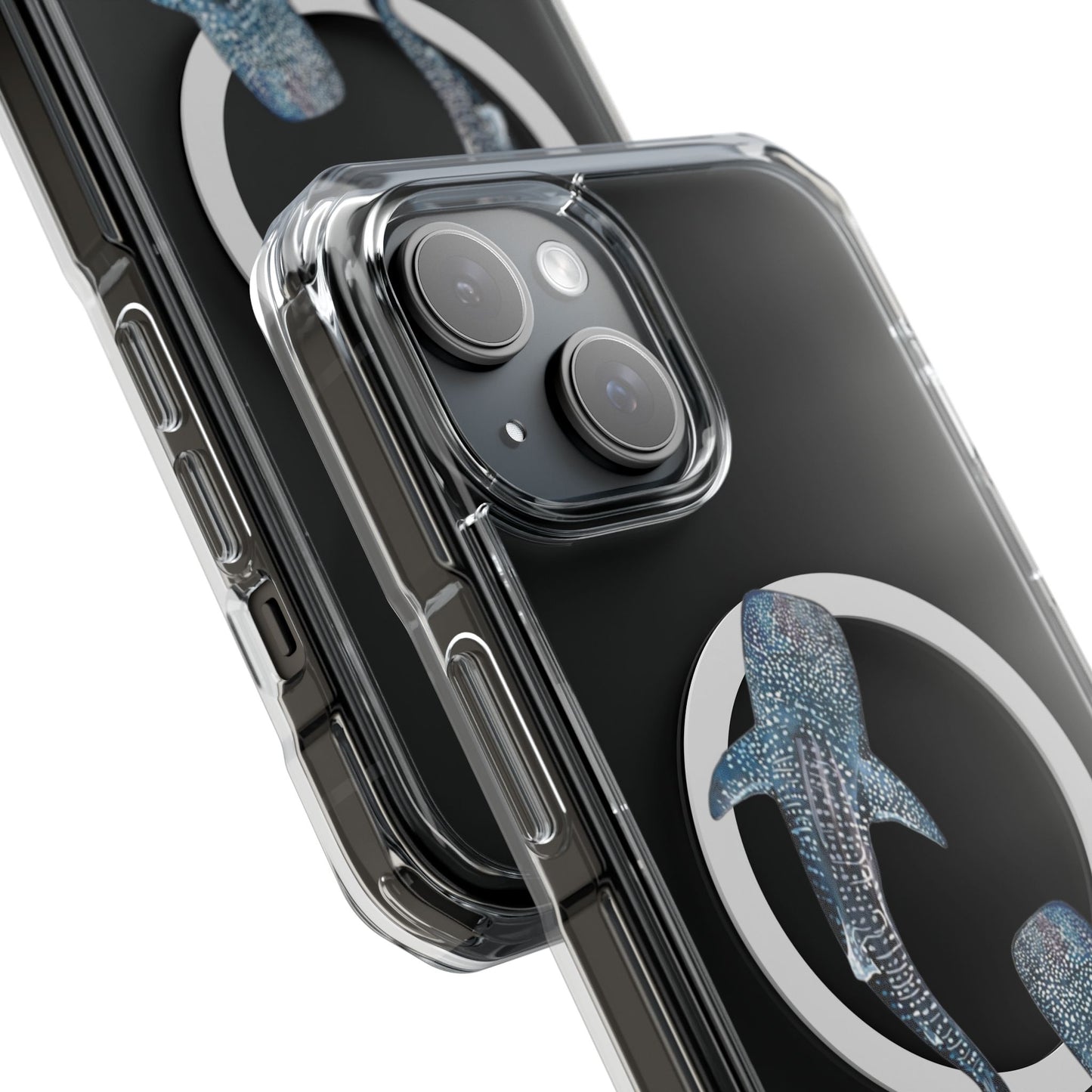 Whale Shark Magnetic Clear Impact Cases