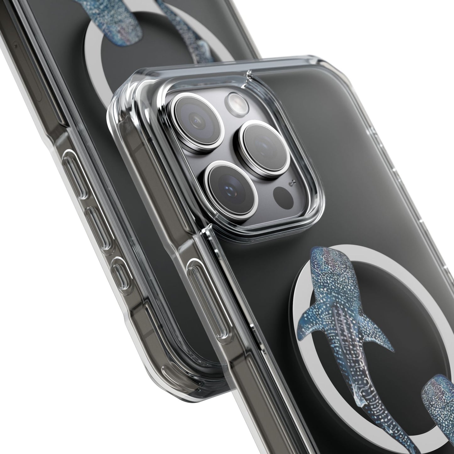Whale Shark Magnetic Clear Impact Cases