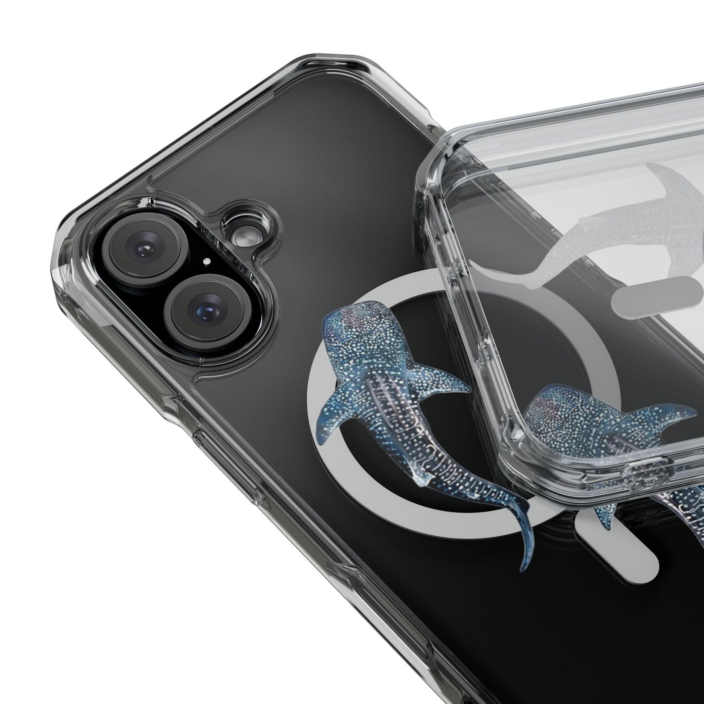 Whale Shark Magnetic Clear Impact Cases