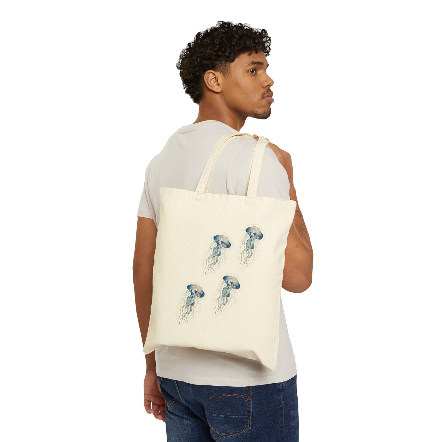 Whale Shark Cotton Canvas Tote Bag