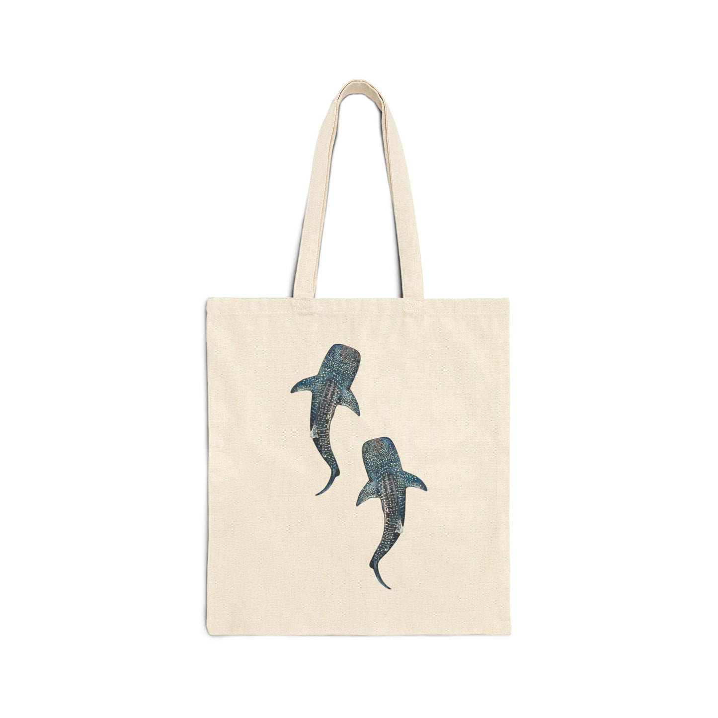 Whale Shark Cotton Canvas Tote Bag