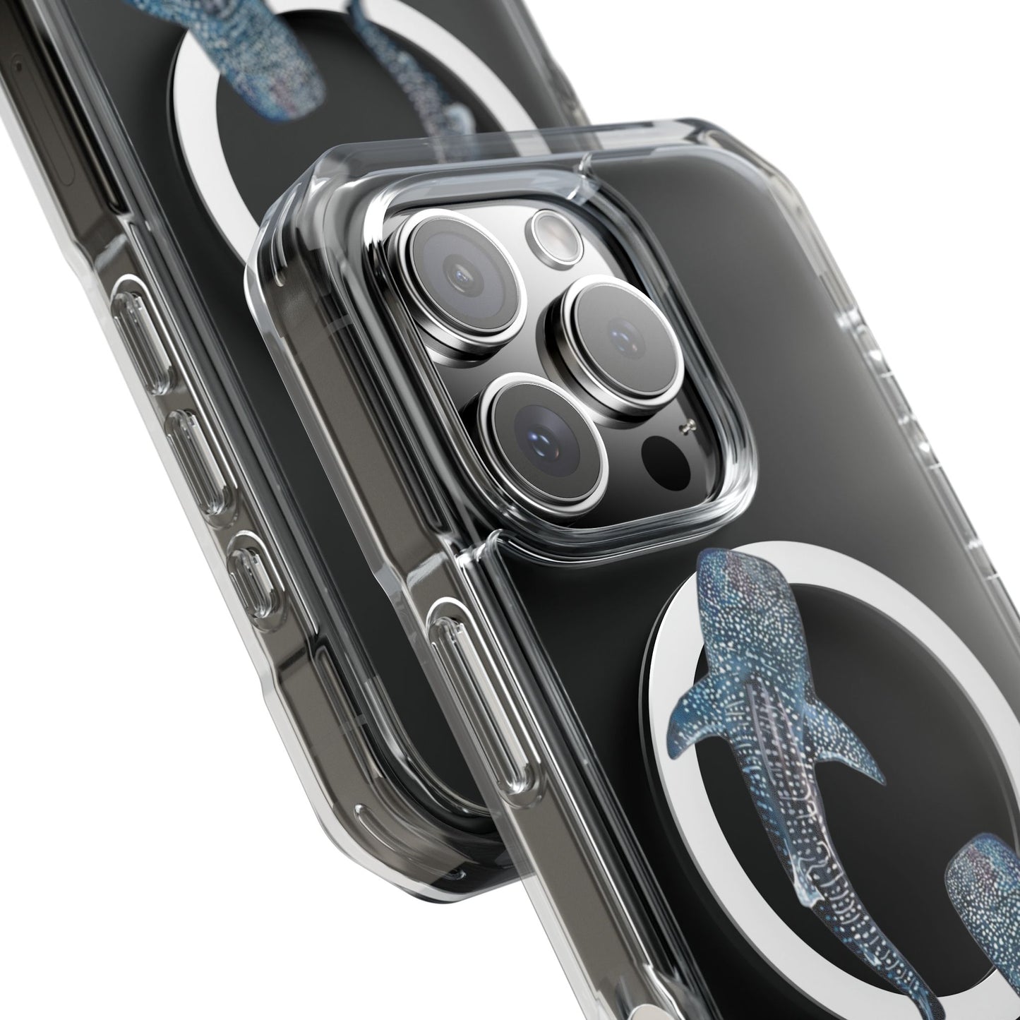 Whale Shark Magnetic Clear Impact Cases