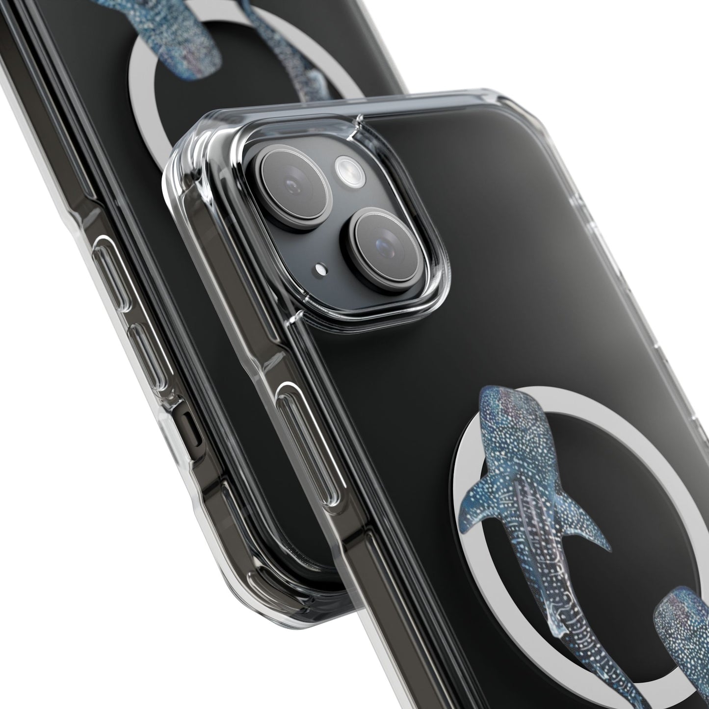 Whale Shark Magnetic Clear Impact Cases