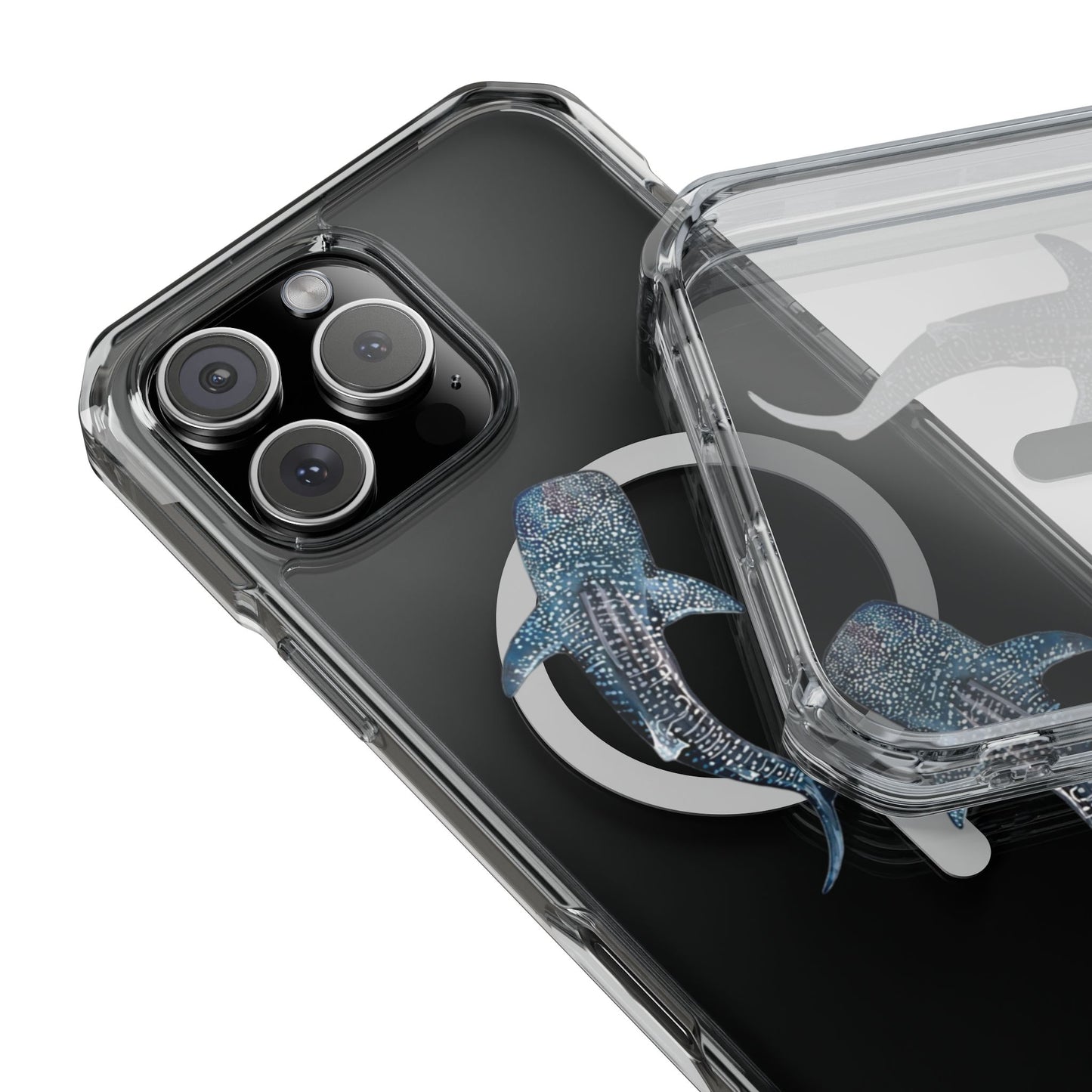 Whale Shark Magnetic Clear Impact Cases