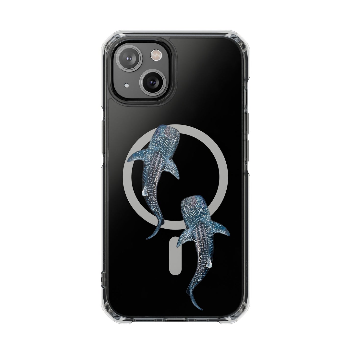 Whale Shark Magnetic Clear Impact Cases