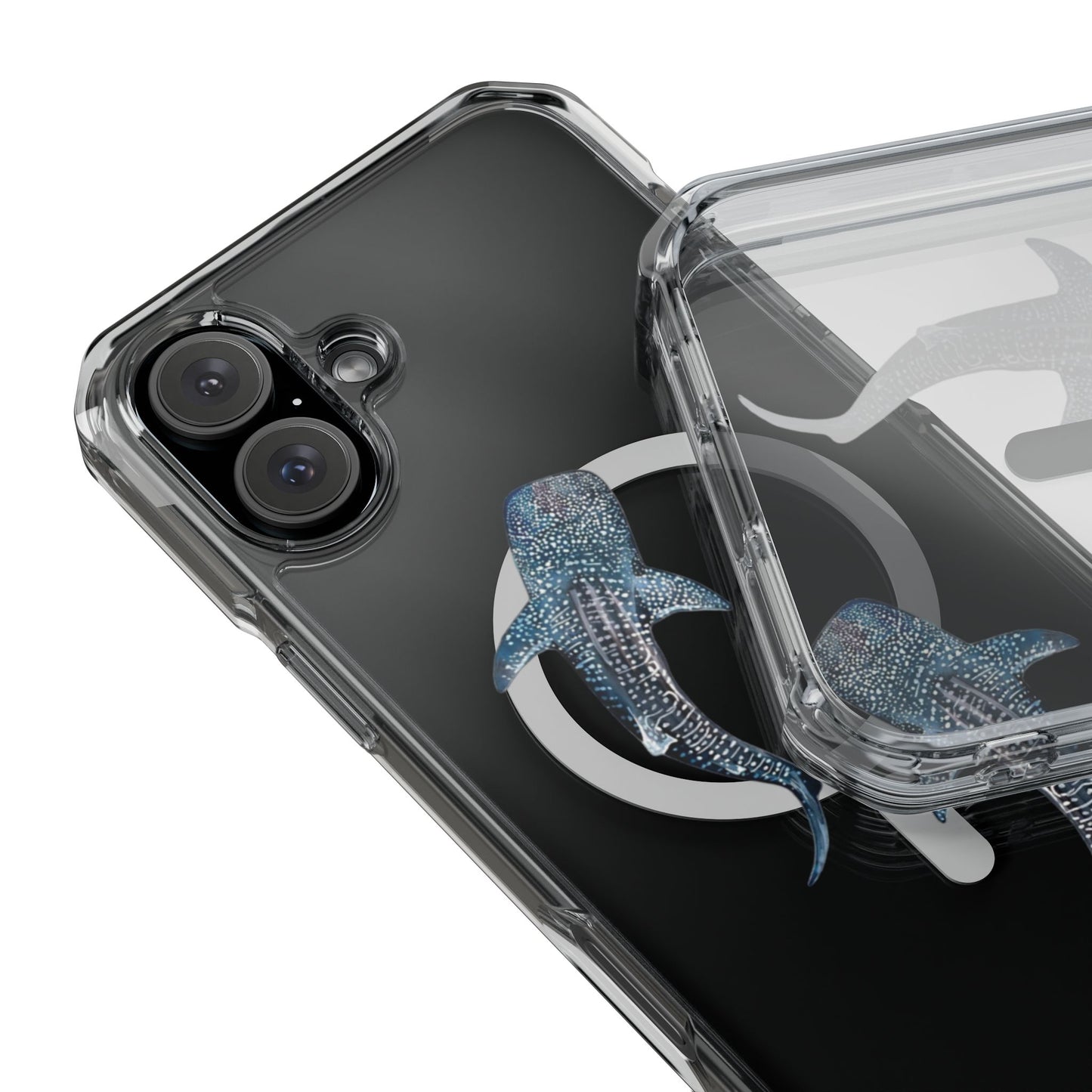 Whale Shark Magnetic Clear Impact Cases