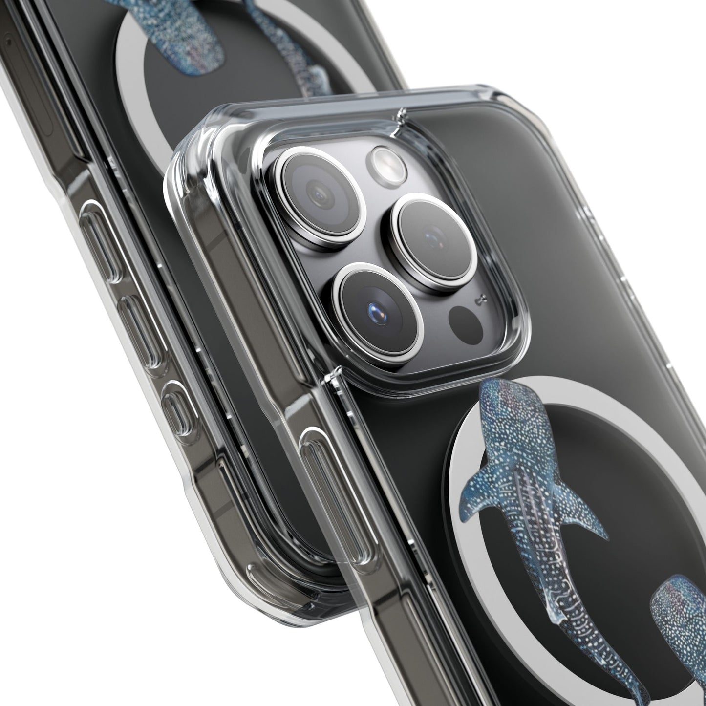 Whale Shark Magnetic Clear Impact Cases