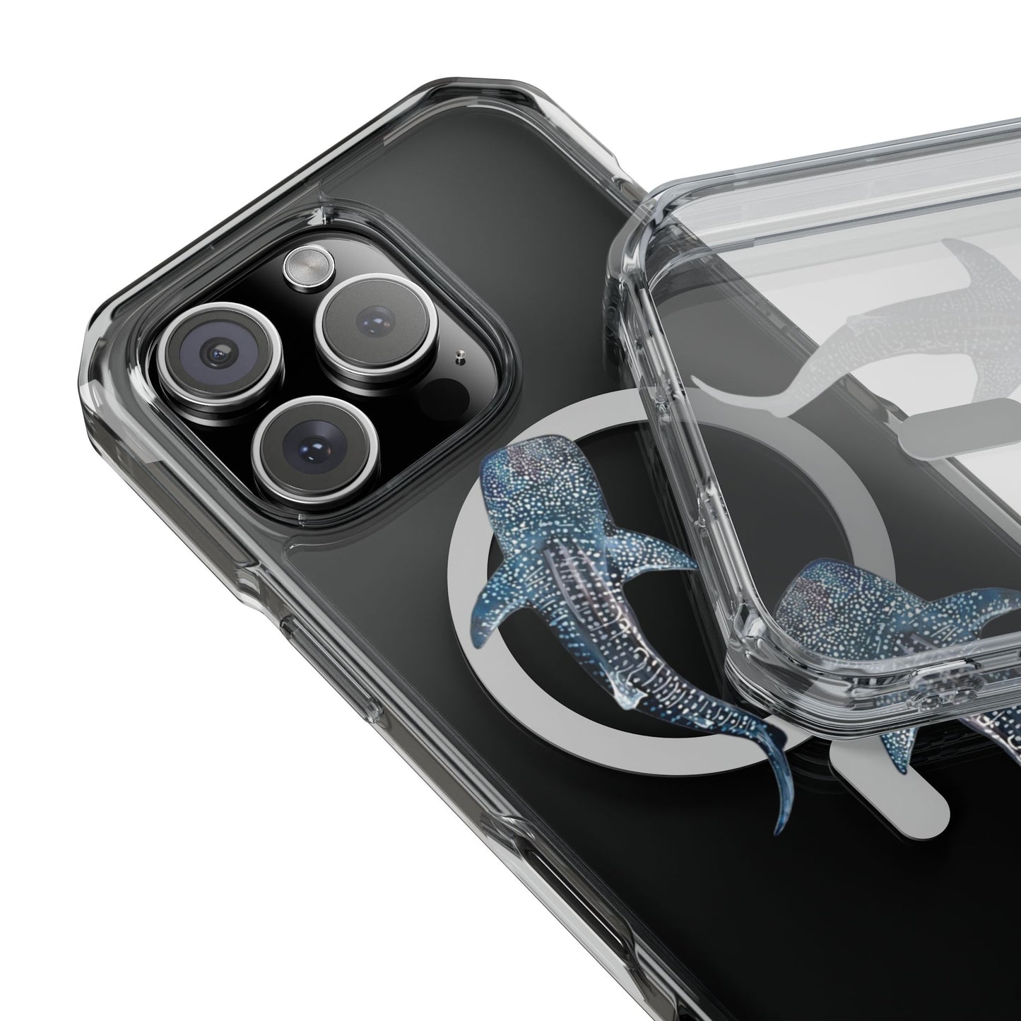 Whale Shark Magnetic Clear Impact Cases